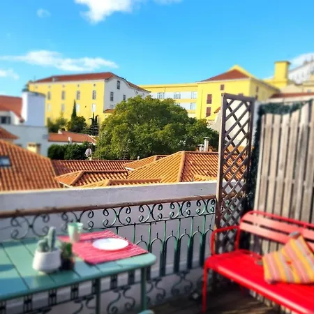 Terrasse Vue Sur Le Tage Appartement