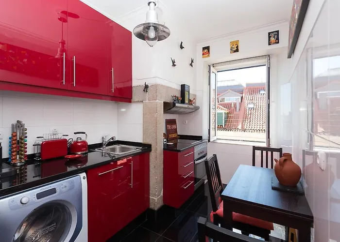 Terrasse Vue Sur Le Tage Lissabon